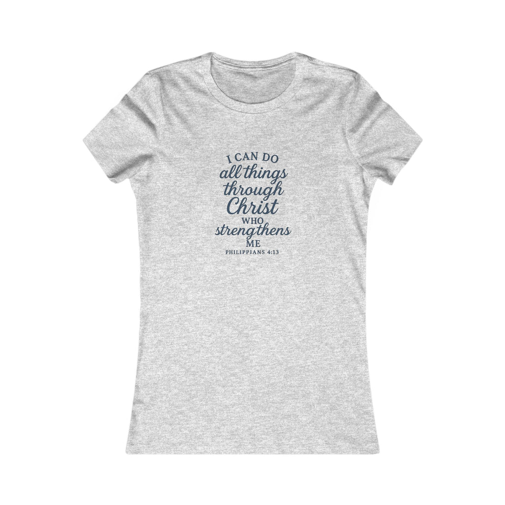 Inspirational Women's Tee, Christian Motivational Shirt, Faith-Based Gift, Empowering Top, Casual Everyday Wear, Versatile Style