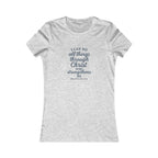 Inspirational Women's Tee, Christian Motivational Shirt, Faith-Based Gift, Empowering Top, Casual Everyday Wear, Versatile Style