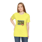 Reality Click Unisex Tee, Funny Graphic Shirt, Casual Wear, Geeky Apparel, Gift for Him/Her, Cool Tee for Everyday Style