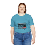 Reality Click Unisex Tee, Funny Graphic Shirt, Casual Wear, Geeky Apparel, Gift for Him/Her, Cool Tee for Everyday Style