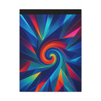 Vibrant Abstract Canvas Art, Colorful Wall Decor, Modern Home Aesthetic, Unique Living Room Art, Great Gift Idea