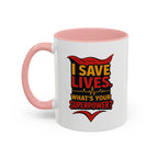 Heroic Superpower Coffee Mug - Perfect Gift for Nurses, EMS, Essential Workers, Motivational Gift, Inspirational Mug