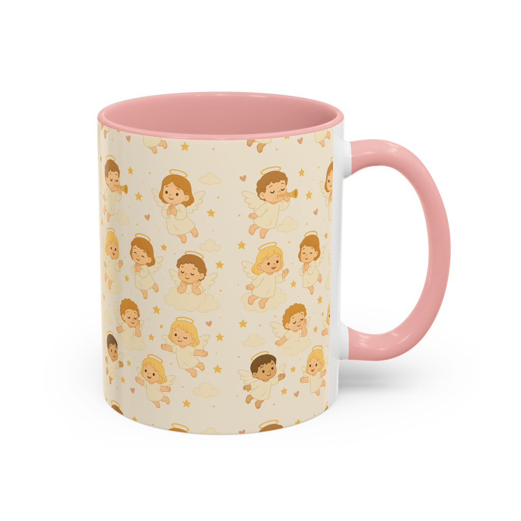 Whimsical Angel Baby Coffee Mug - Perfect Gift for New Parents, Cute Nursery Decor, Baby Shower Favor, Unique Baby Gift, Home Coffee Cup