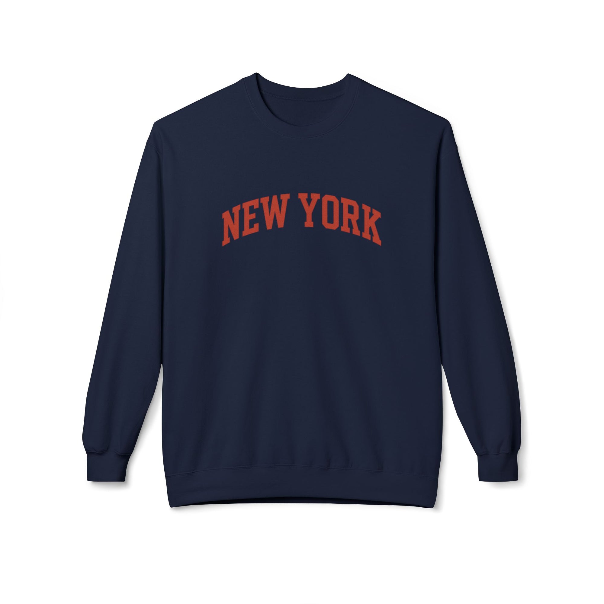 New York Love Unisex Crewneck Sweatshirt, Casual Fleece Sweatshirt, Cozy Streetwear, Gift for NYC Lovers, Fall Fashion, Comfortable Sweater