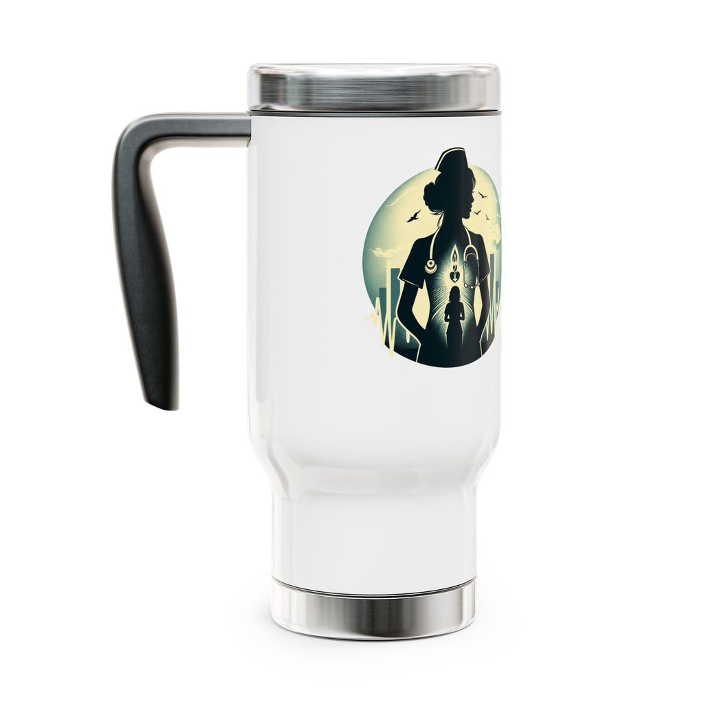 Funny Nurse Travel Mug, Stainless Steel Mug for RN Appreciation, Nurse Graduation Gift, Nurse Week Present, Hospital Worker Mug, Medical
