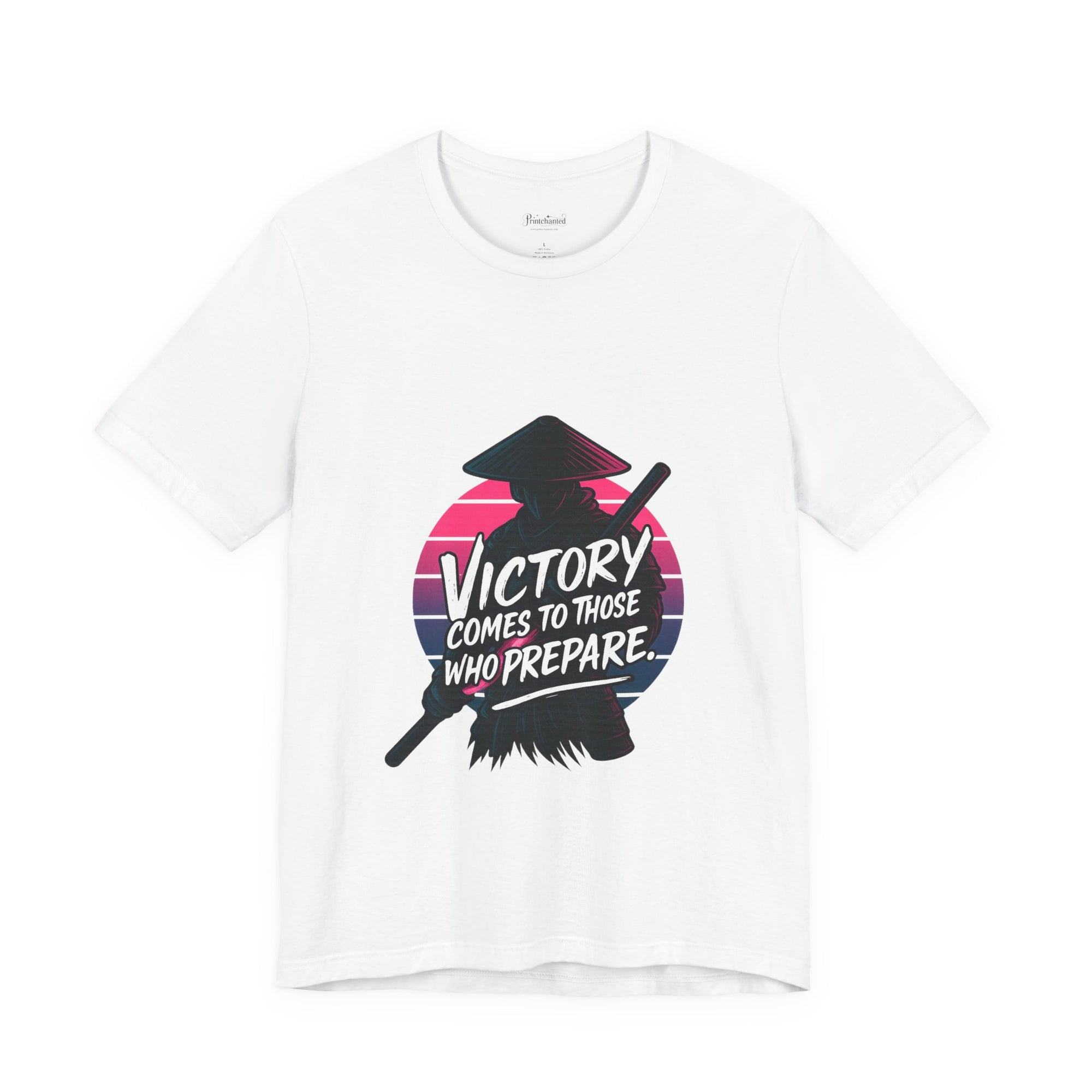 Victory Comes to Those Who Prepare Tee, Motivational T-Shirt, Unisex Graphic Tee, Inspirational Casual Wear, Gift for Gamers and Coaches