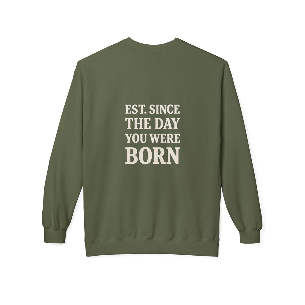 Impatient Dad Club Sweatshirt, Funny Dad Gift, Birthday Crewneck, Soft Fleece Dad Sweater, Perfect for Father's Day, Cozy Casual Wear