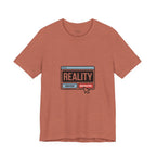Reality Click Unisex Tee, Funny Graphic Shirt, Casual Wear, Geeky Apparel, Gift for Him/Her, Cool Tee for Everyday Style