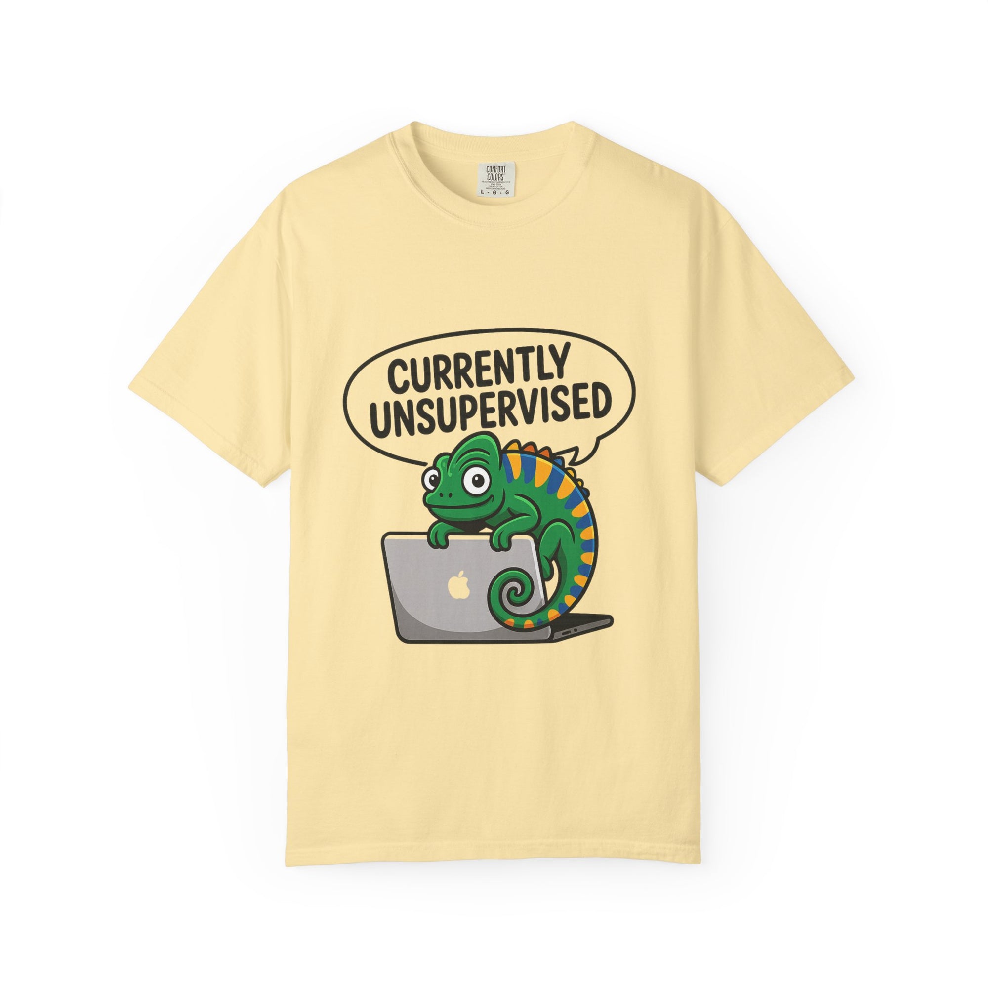 Whimsical Unisex T-Shirt, Currently Unsupervised Shirt, Fun Gift for Teens, Robot Graphic Tee, Casual Everyday Wear