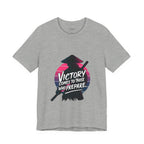 Victory Comes to Those Who Prepare Tee, Motivational T-Shirt, Unisex Graphic Tee, Inspirational Casual Wear, Gift for Gamers and Coaches