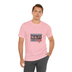 Reality Click Unisex Tee, Funny Graphic Shirt, Casual Wear, Geeky Apparel, Gift for Him/Her, Cool Tee for Everyday Style