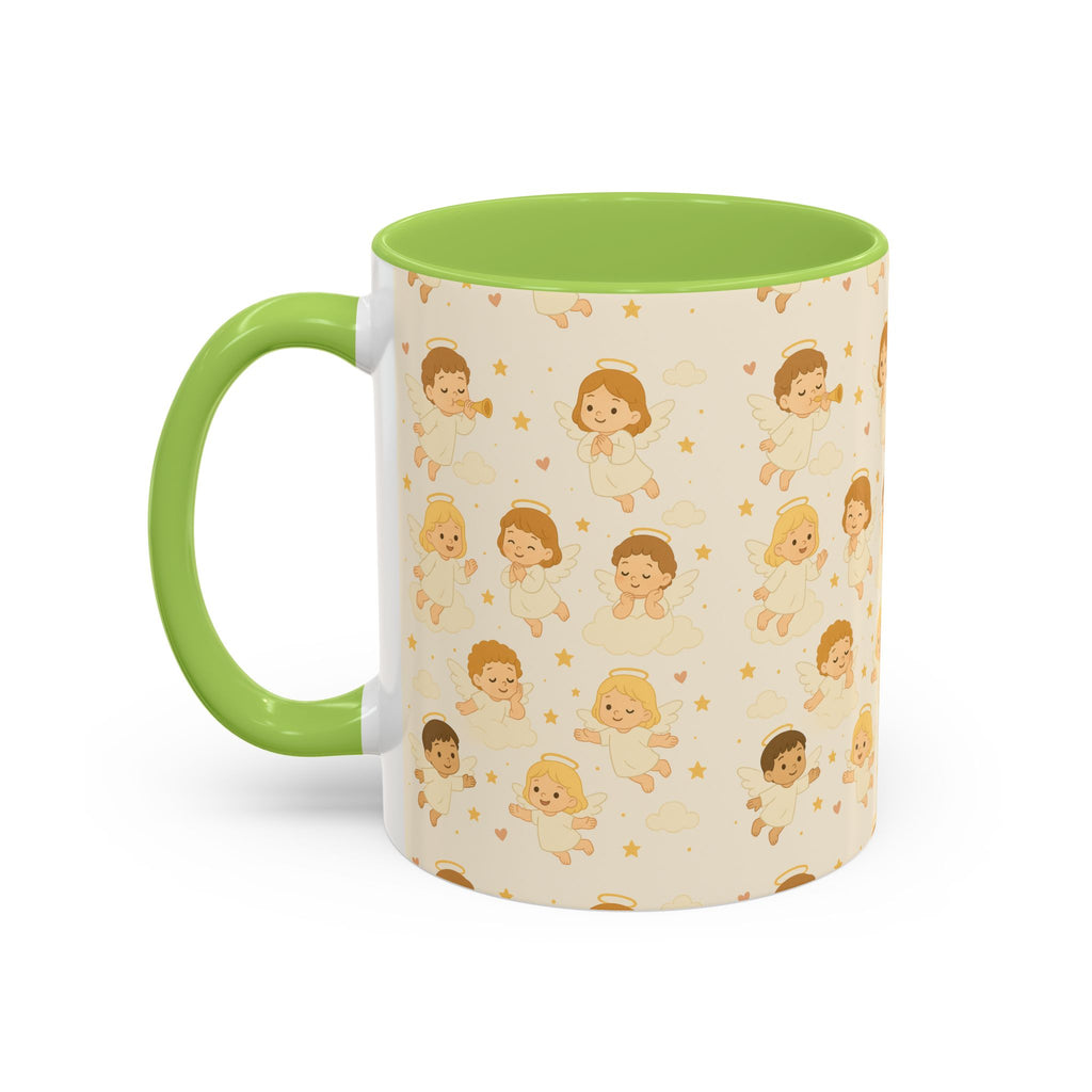 Whimsical Angel Baby Coffee Mug - Perfect Gift for New Parents, Cute Nursery Decor, Baby Shower Favor, Unique Baby Gift, Home Coffee Cup