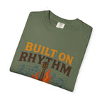 Rhythmic Fire T-Shirt, Music Lover Tee, Festival Apparel, Unisex Gift, Casual Wear, Band Merchandise