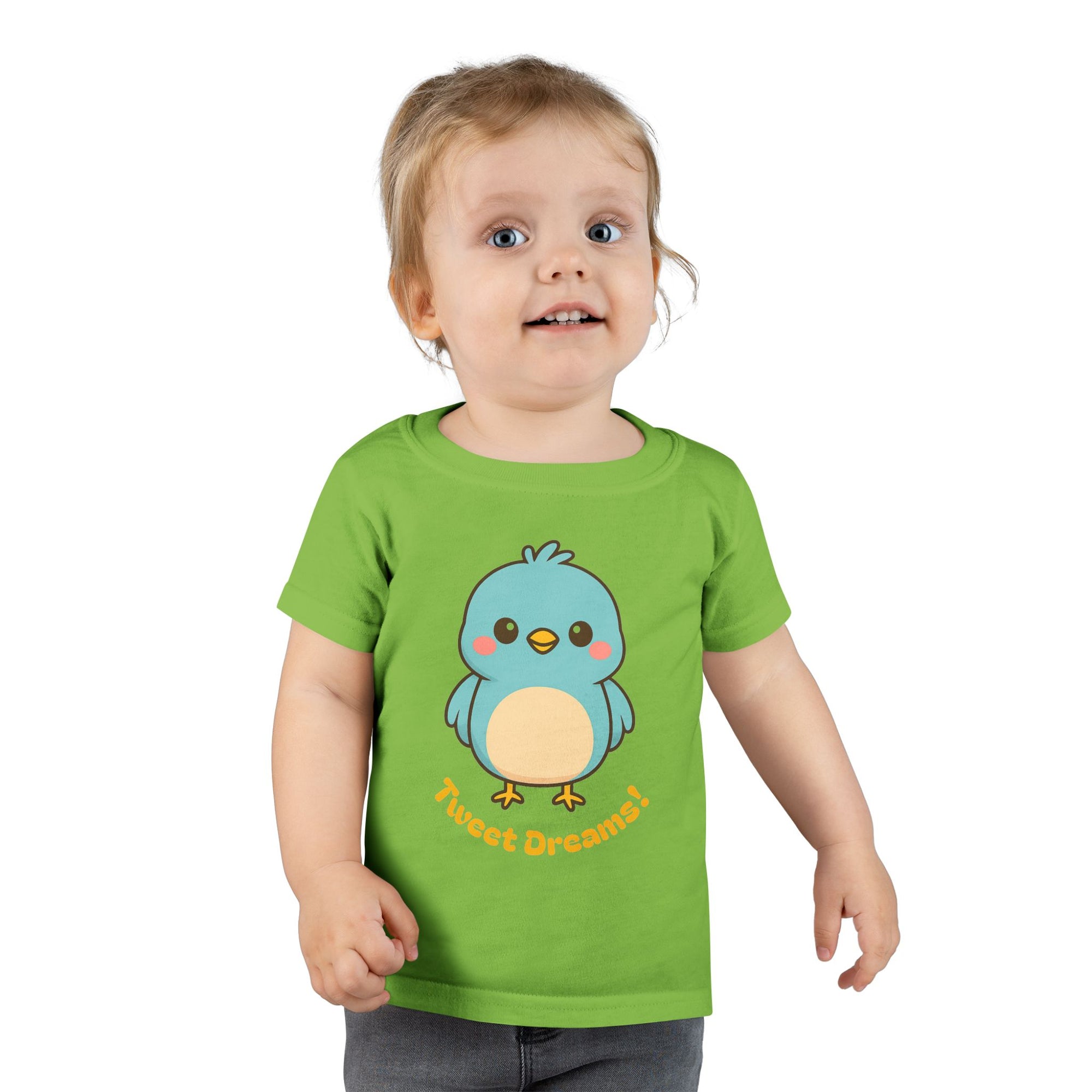 Cute Bird Toddler T-Shirt, Adorable Kids Tee, Baby Gift, Toddler Clothing, Fun Playwear, Summer Outfit