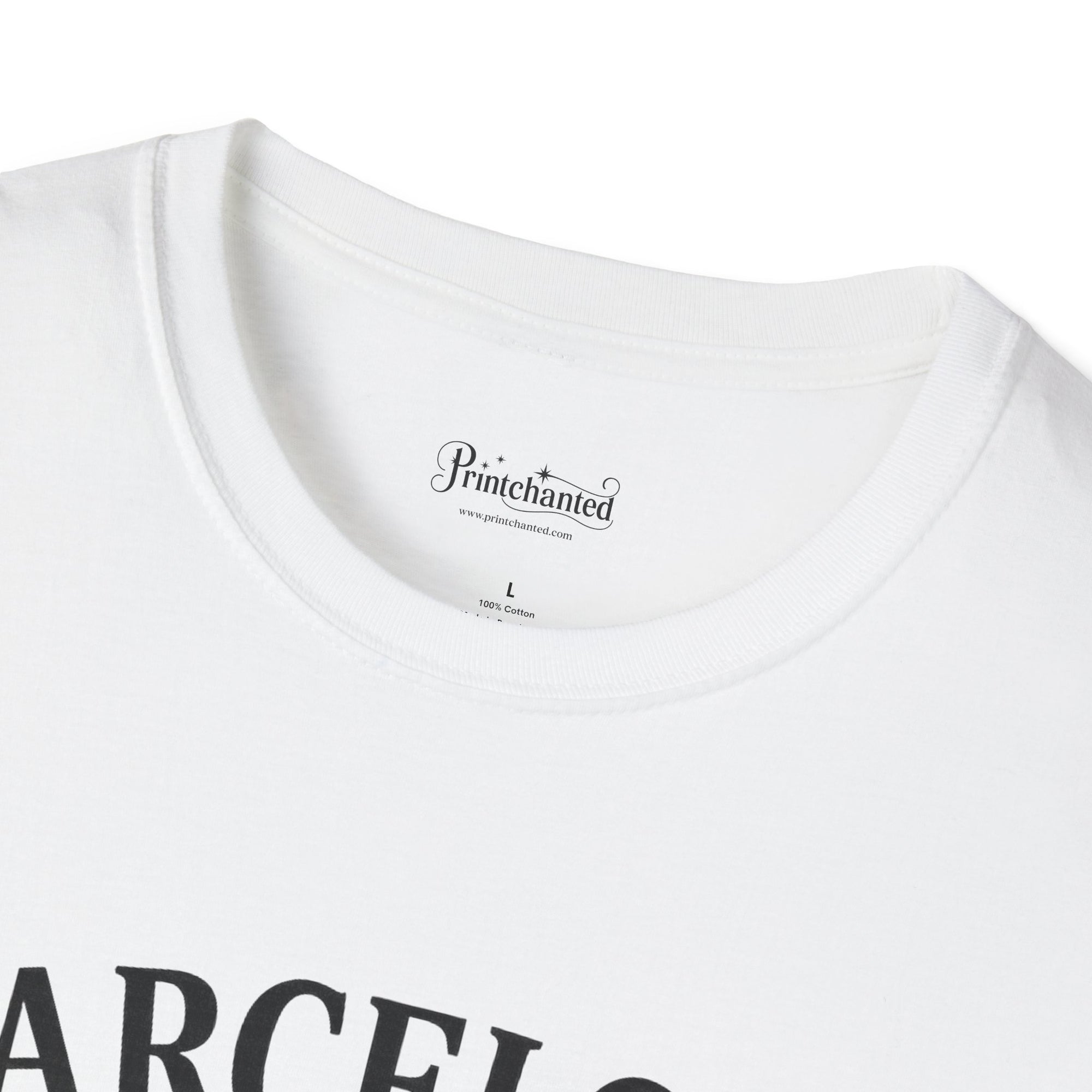 Barcelona Spain Unisex Softstyle T-Shirt | Travel Tee, Souvenir Shirt, Gift for Travelers, Vacation Apparel, Summer Outfit