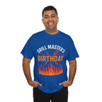Grill Master's Birthday Tee, Funny BBQ T-Shirt, Gift for Men, Cooking Enthusiasts, Summer Party Apparel