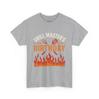 Grill Master's Birthday Tee, Funny BBQ T-Shirt, Gift for Men, Cooking Enthusiasts, Summer Party Apparel