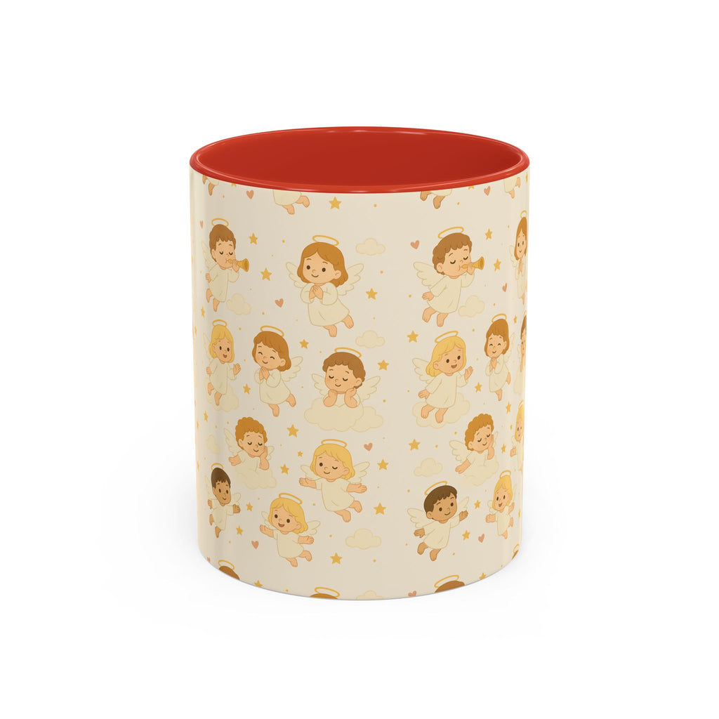 Whimsical Angel Baby Coffee Mug - Perfect Gift for New Parents, Cute Nursery Decor, Baby Shower Favor, Unique Baby Gift, Home Coffee Cup