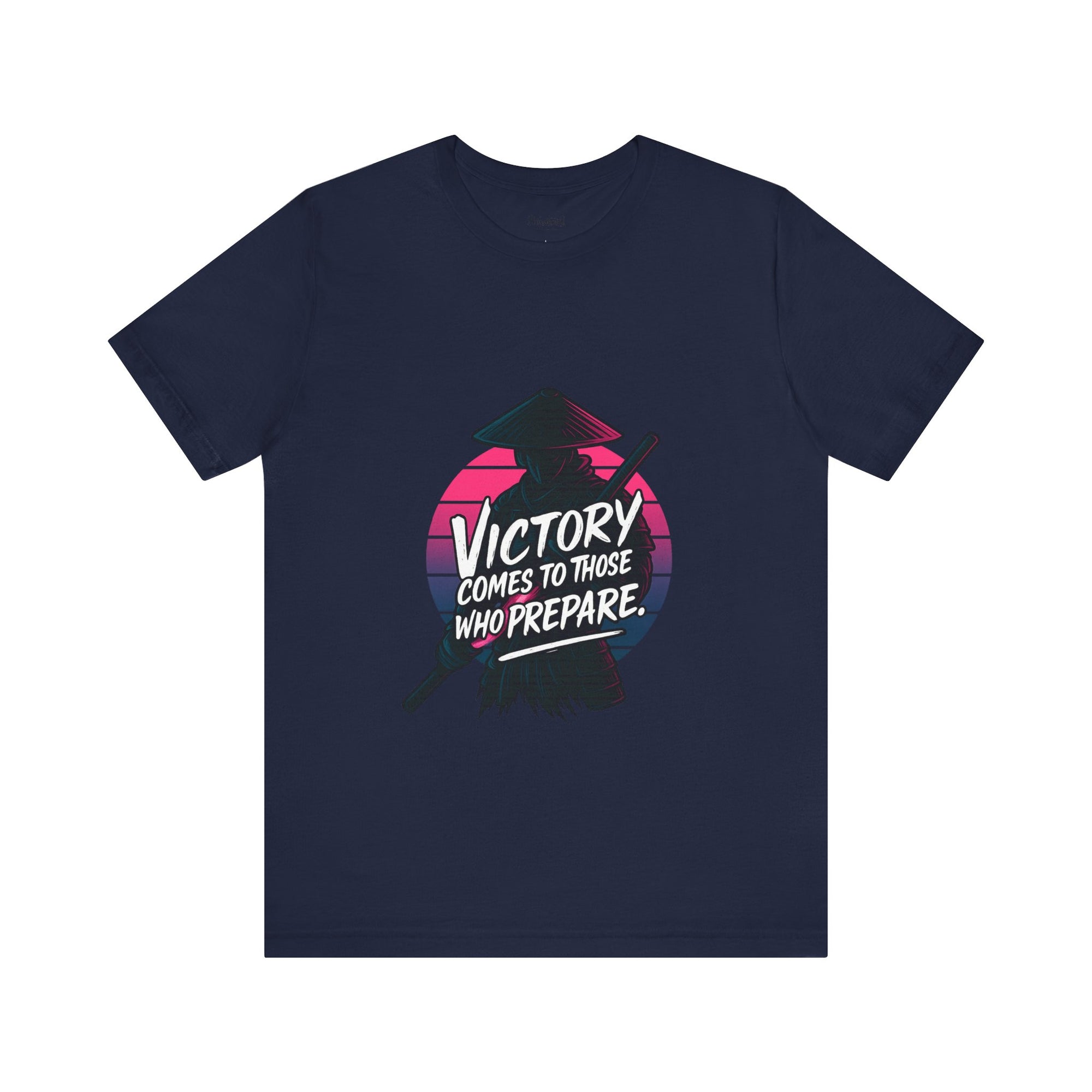 Victory Comes to Those Who Prepare Tee, Motivational T-Shirt, Unisex Graphic Tee, Inspirational Casual Wear, Gift for Gamers and Coaches