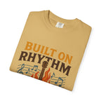 Rhythmic Fire T-Shirt, Music Lover Tee, Festival Apparel, Unisex Gift, Casual Wear, Band Merchandise