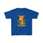 Kids Giraffe Tee - Be Kind T-Shirt, Children's Graphic Tee, Eco-Friendly Cotton Tee, Gift for Kids, Toddler Birthday Shirt