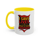 Heroic Superpower Coffee Mug - Perfect Gift for Nurses, EMS, Essential Workers, Motivational Gift, Inspirational Mug