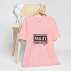 Reality Click Unisex Tee, Funny Graphic Shirt, Casual Wear, Geeky Apparel, Gift for Him/Her, Cool Tee for Everyday Style