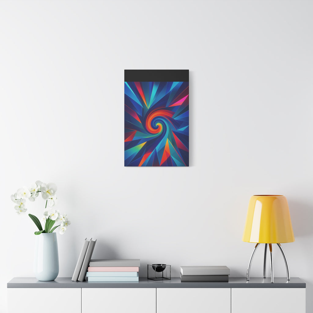 Vibrant Abstract Canvas Art, Colorful Wall Decor, Modern Home Aesthetic, Unique Living Room Art, Great Gift Idea