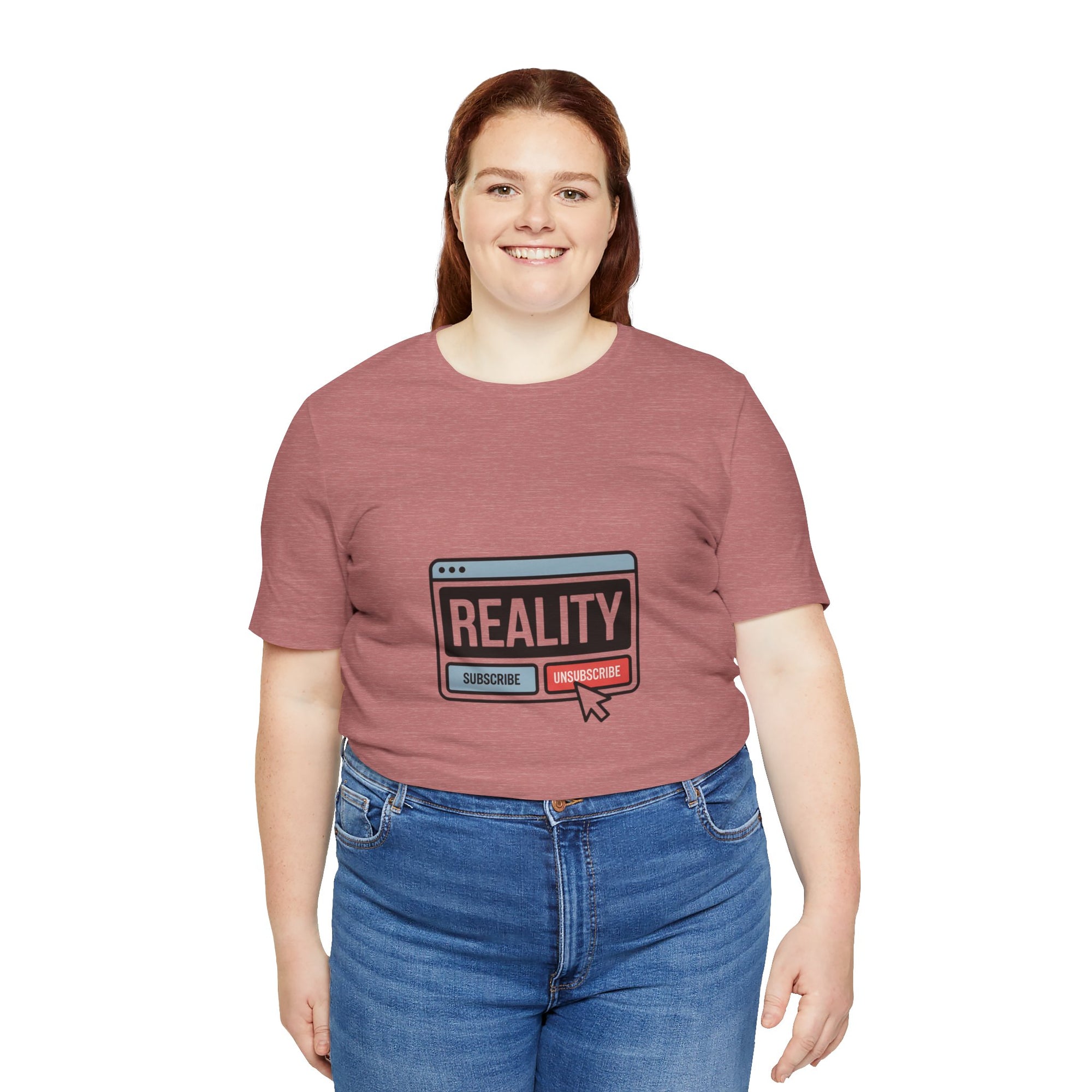 Reality Click Unisex Tee, Funny Graphic Shirt, Casual Wear, Geeky Apparel, Gift for Him/Her, Cool Tee for Everyday Style