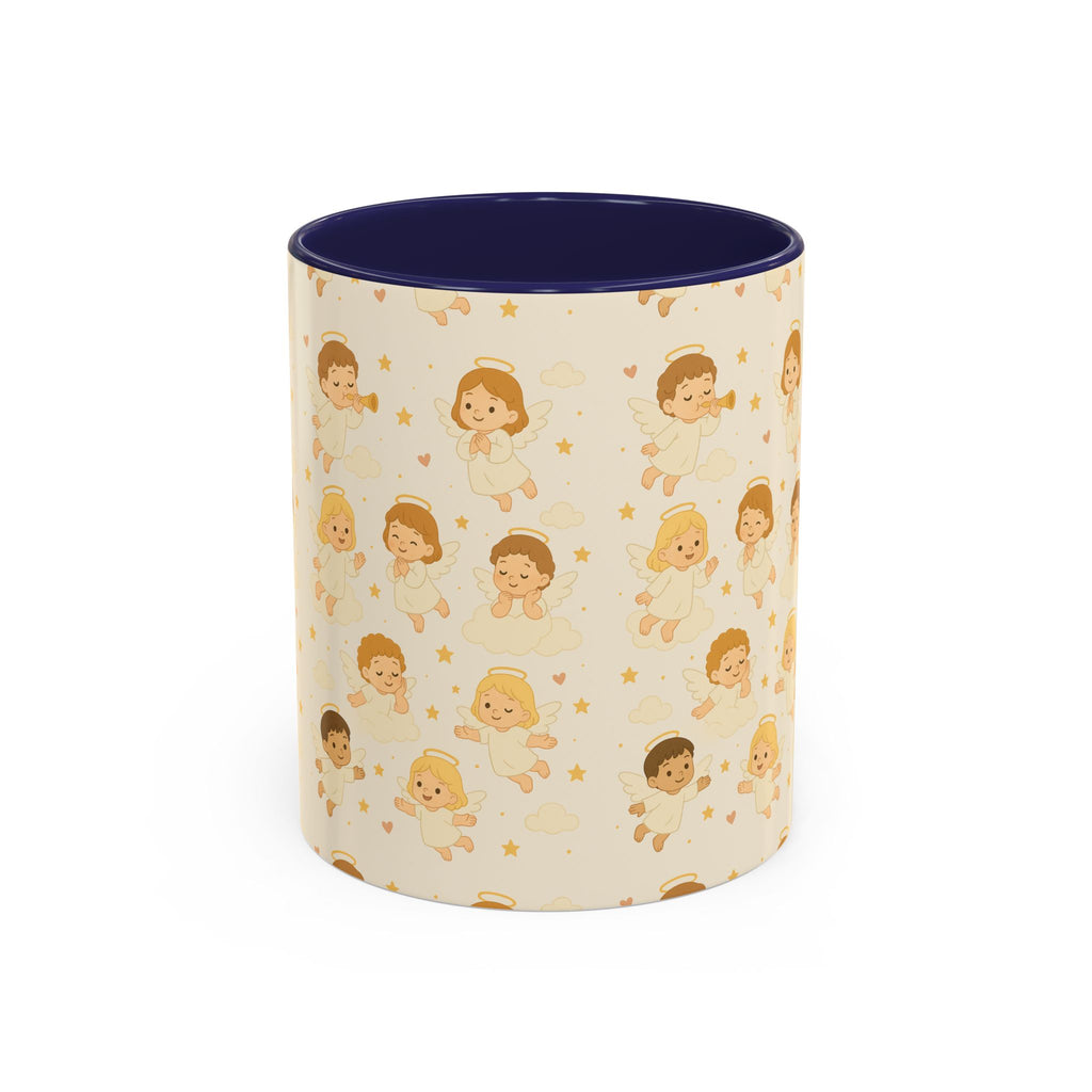 Whimsical Angel Baby Coffee Mug - Perfect Gift for New Parents, Cute Nursery Decor, Baby Shower Favor, Unique Baby Gift, Home Coffee Cup