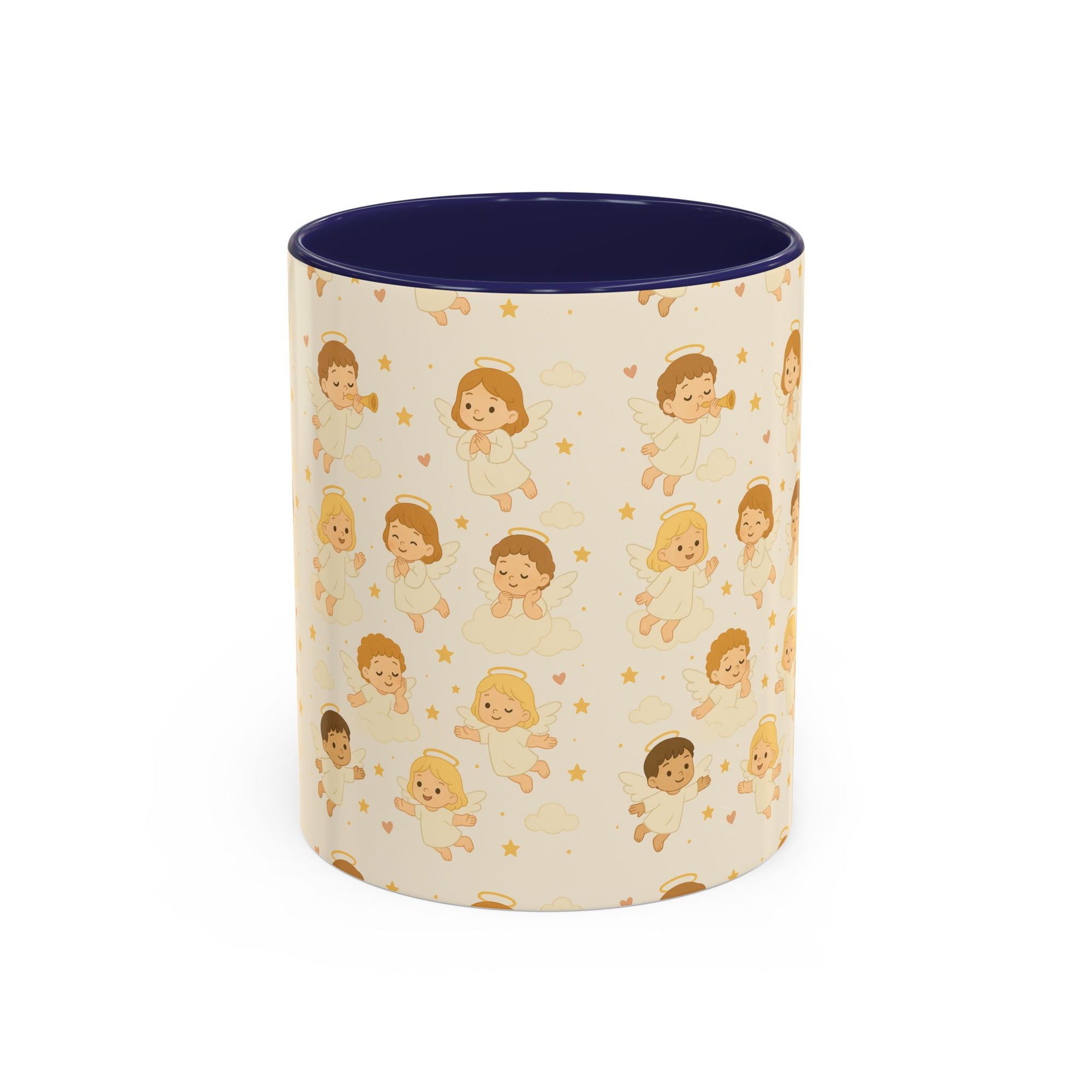 Whimsical Angel Baby Coffee Mug - Perfect Gift for New Parents, Cute Nursery Decor, Baby Shower Favor, Unique Baby Gift, Home Coffee Cup