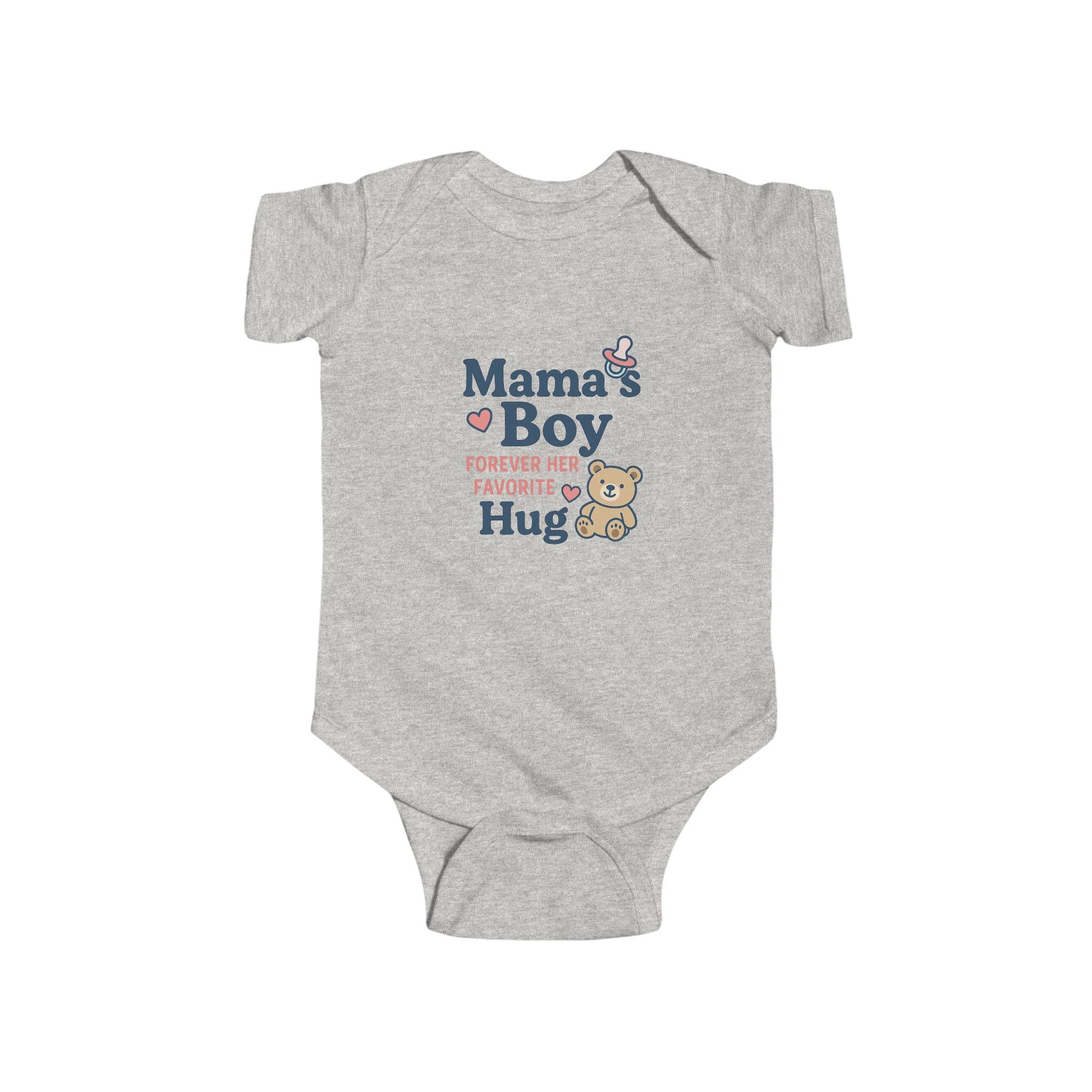 Mama's Boy Infant Bodysuit – Adorable Baby Gift, Cute Baby Clothes, Newborn Outfit, Baby Shower Gift, Personalized Baby Apparel