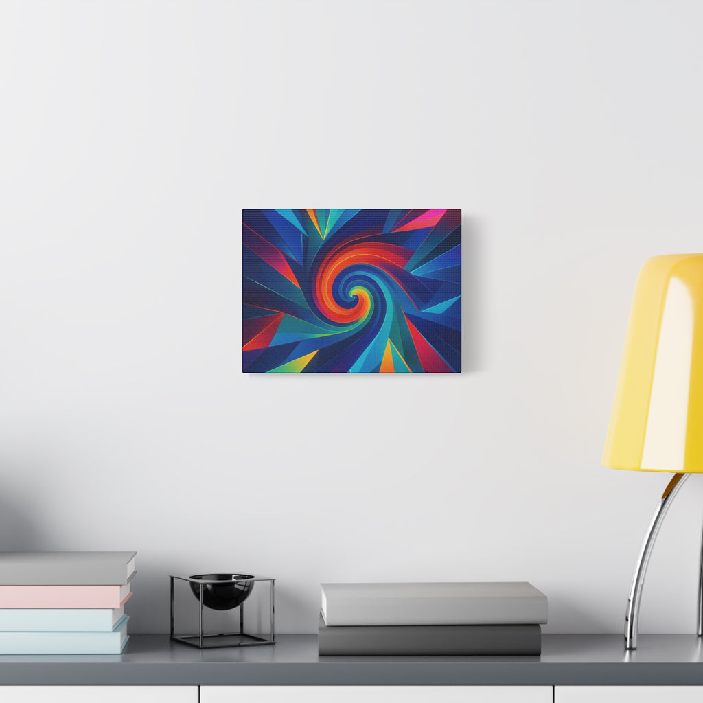 Vibrant Abstract Canvas Art, Colorful Wall Decor, Modern Home Aesthetic, Unique Living Room Art, Great Gift Idea