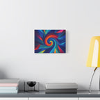 Vibrant Abstract Canvas Art, Colorful Wall Decor, Modern Home Aesthetic, Unique Living Room Art, Great Gift Idea