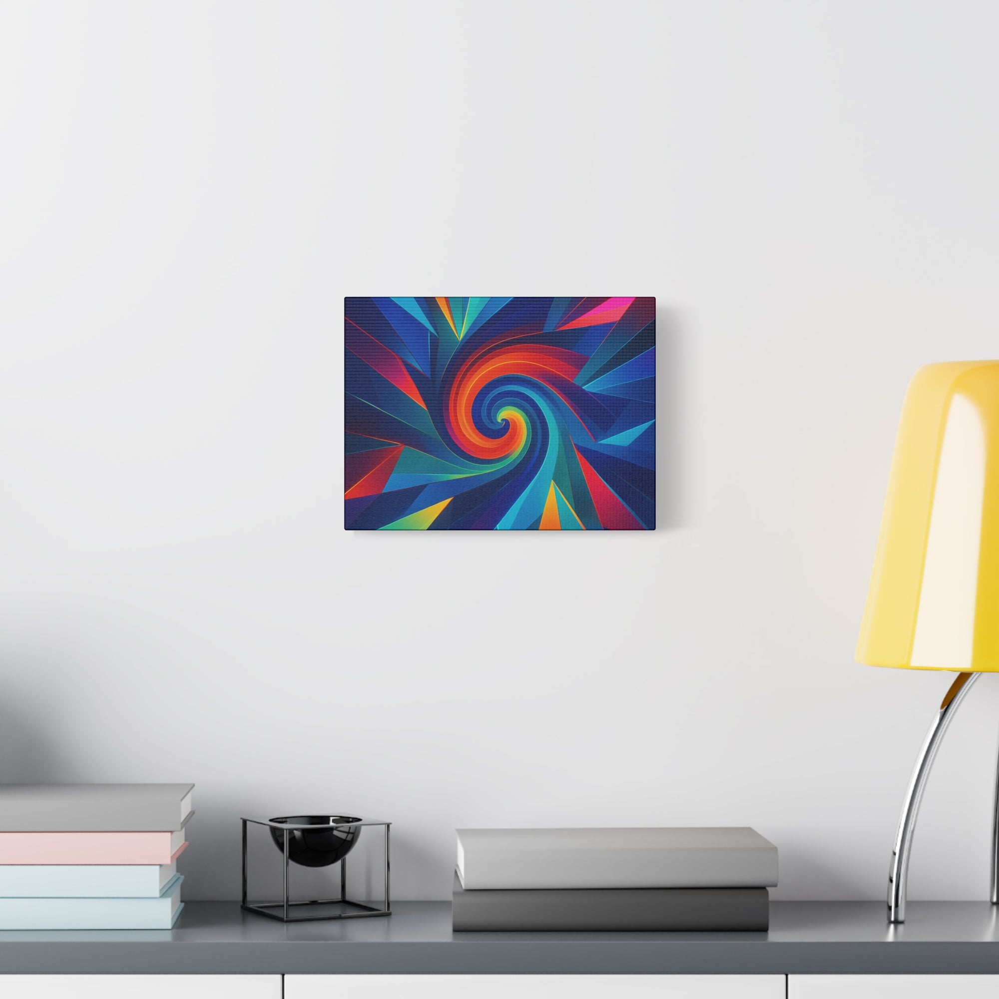 Vibrant Abstract Canvas Art, Colorful Wall Decor, Modern Home Aesthetic, Unique Living Room Art, Great Gift Idea