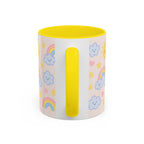 Whimsical Coffee Mug - Rainbow Sunshine Cloud Design, Cute Gift for Kids, Cheerful Home Decor, Perfect for Birthdays, Coffee Lover