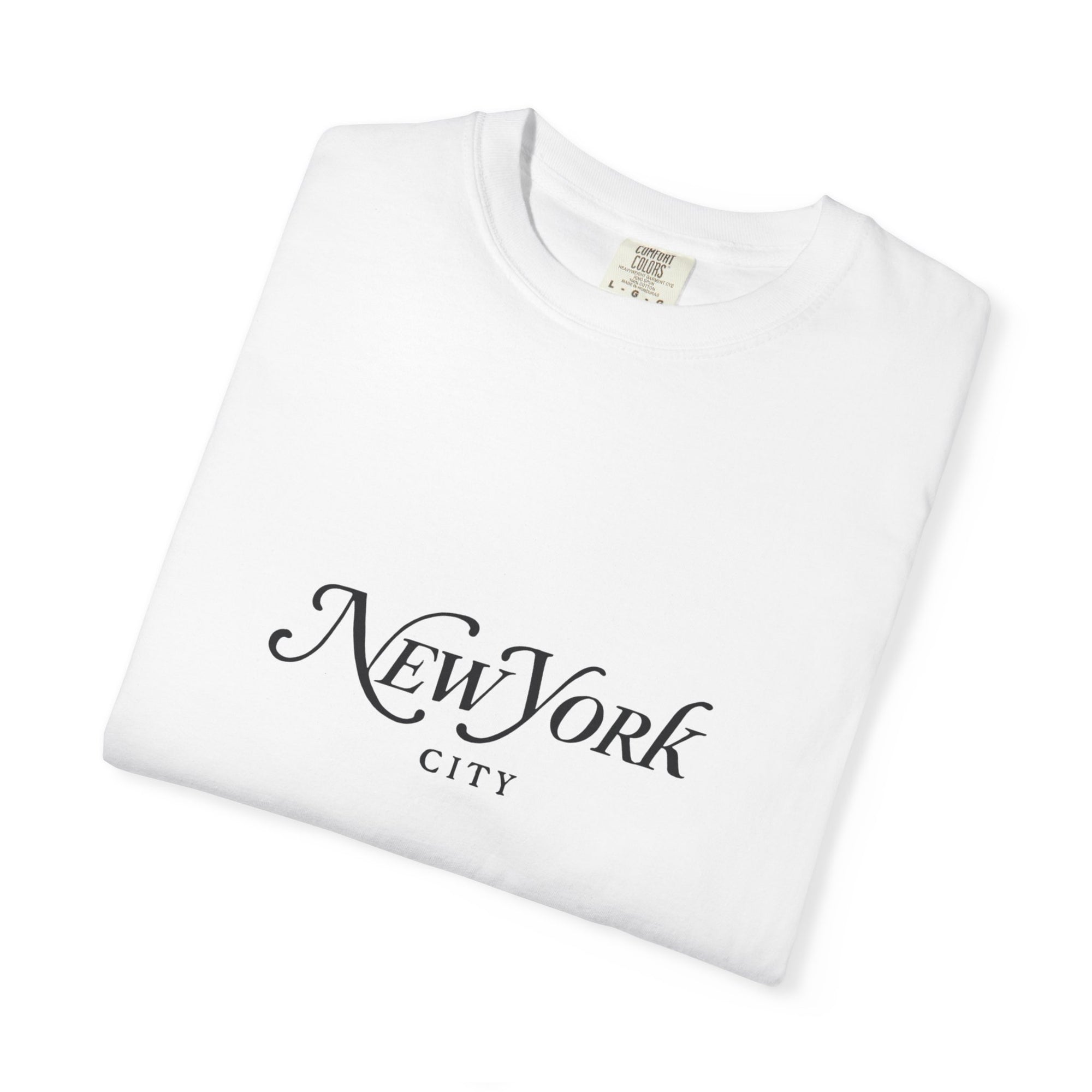 New York City Garment-Dyed Unisex T-Shirt, Trendy NYC Tee, Casual Summer Wear, Gift for Travelers, Urban Fashion