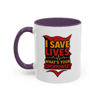 Heroic Superpower Coffee Mug - Perfect Gift for Nurses, EMS, Essential Workers, Motivational Gift, Inspirational Mug