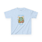 Cute Earth Day Kids Tee, Whimsical Children's T-Shirt, Eco-Friendly Apparel, Floral Children's Wear, Gift for Earth Lovers