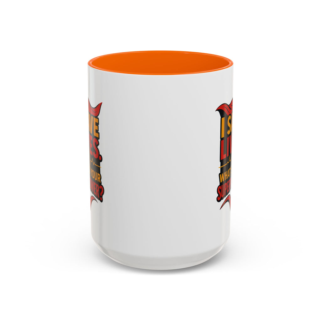 Heroic Superpower Coffee Mug - Perfect Gift for Nurses, EMS, Essential Workers, Motivational Gift, Inspirational Mug