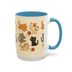 Cute Cat-Themed Coffee Mug for Cat Lovers, Gift for Pet Owners, Cozy Home Decor, Kitten Lover's Cup, Birthday Gift, Holiday Gift