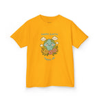 Cute Earth Day Kids Tee, Whimsical Children's T-Shirt, Eco-Friendly Apparel, Floral Children's Wear, Gift for Earth Lovers