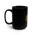 Brewtiful Black Coffee Mug, Perfect Gift for Coffee Lovers, Stylish Kitchenware, Unique Tea Mug, Great for Birthdays, Holidays