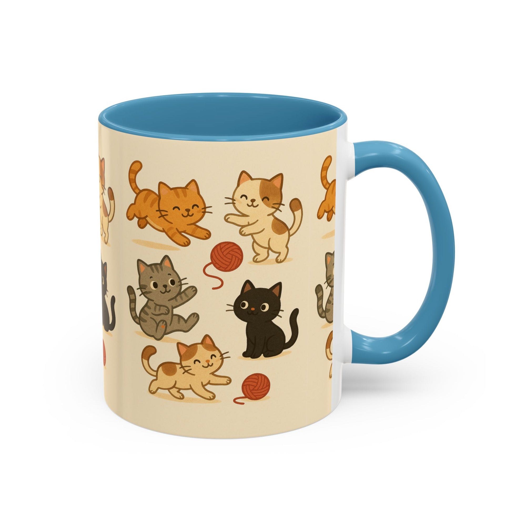 Cute Cat-Themed Coffee Mug for Cat Lovers, Gift for Pet Owners, Cozy Home Decor, Kitten Lover's Cup, Birthday Gift, Holiday Gift