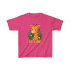 Kids Giraffe Tee - Be Kind T-Shirt, Children's Graphic Tee, Eco-Friendly Cotton Tee, Gift for Kids, Toddler Birthday Shirt