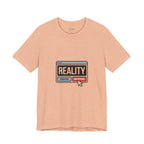 Reality Click Unisex Tee, Funny Graphic Shirt, Casual Wear, Geeky Apparel, Gift for Him/Her, Cool Tee for Everyday Style