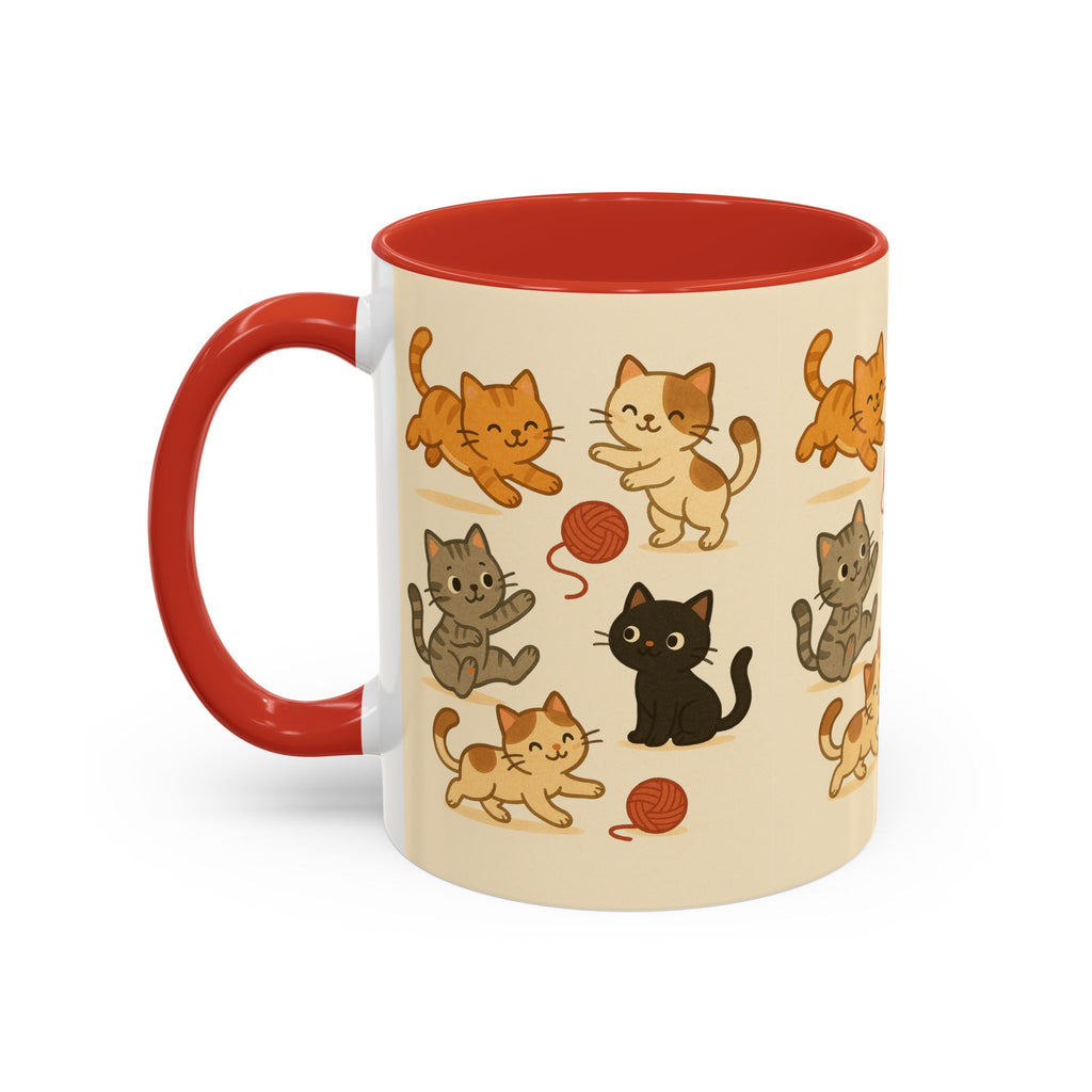 Cute Cat-Themed Coffee Mug for Cat Lovers, Gift for Pet Owners, Cozy Home Decor, Kitten Lover's Cup, Birthday Gift, Holiday Gift