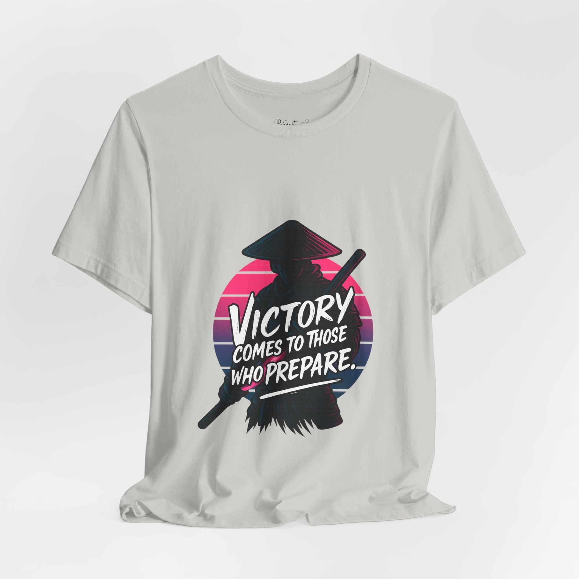 Victory Comes to Those Who Prepare Tee, Motivational T-Shirt, Unisex Graphic Tee, Inspirational Casual Wear, Gift for Gamers and Coaches