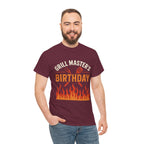 Grill Master's Birthday Tee, Funny BBQ T-Shirt, Gift for Men, Cooking Enthusiasts, Summer Party Apparel