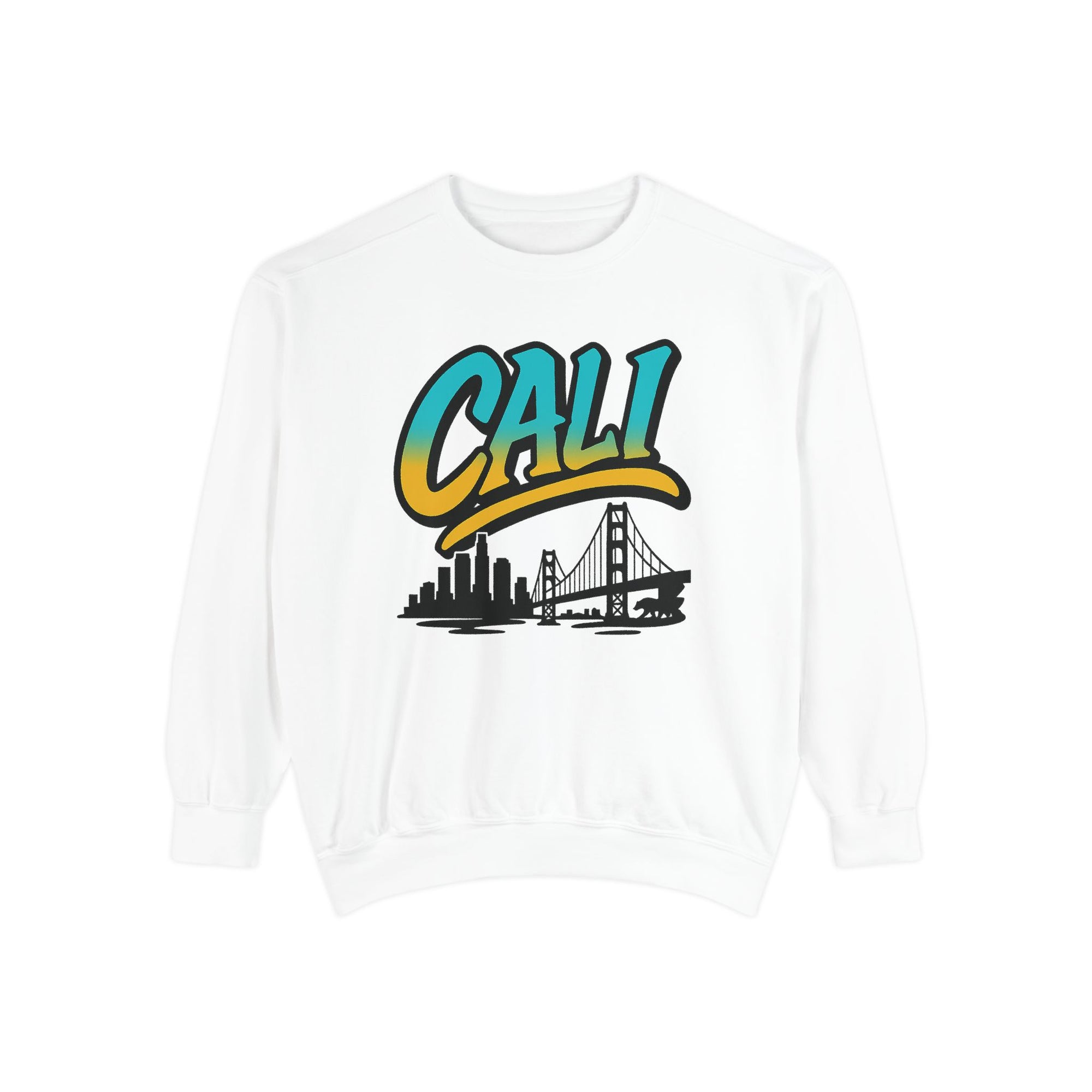 California Unisex Sweatshirt - Vintage Style, Cozy Apparel for Every Day, Great for Gifts, Beach Days, Festivals, Outdoor Adventures